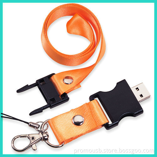 lanyards creative usb memory disk 2gb silkscreen logo